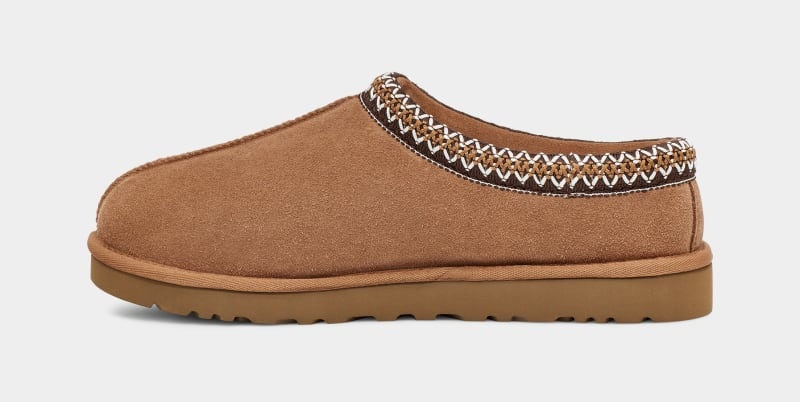 Brown Men's Ugg Tasman Slippers | India-8049235