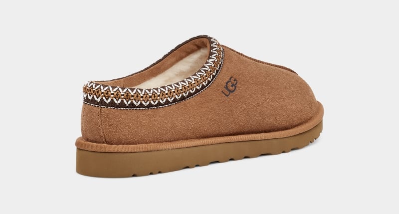 Brown Men's Ugg Tasman Slippers | India-8049235