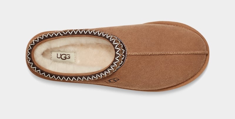 Brown Men's Ugg Tasman Slippers | India-8049235