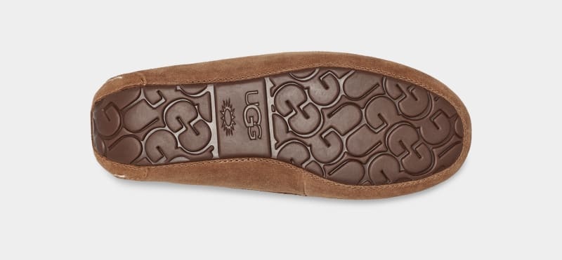 Brown Women's Ugg Ansley Moccasins | India-7348901