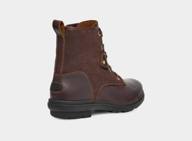 Brown Women's Ugg Hapsburg Hiker Ankle Boots | India-8495027