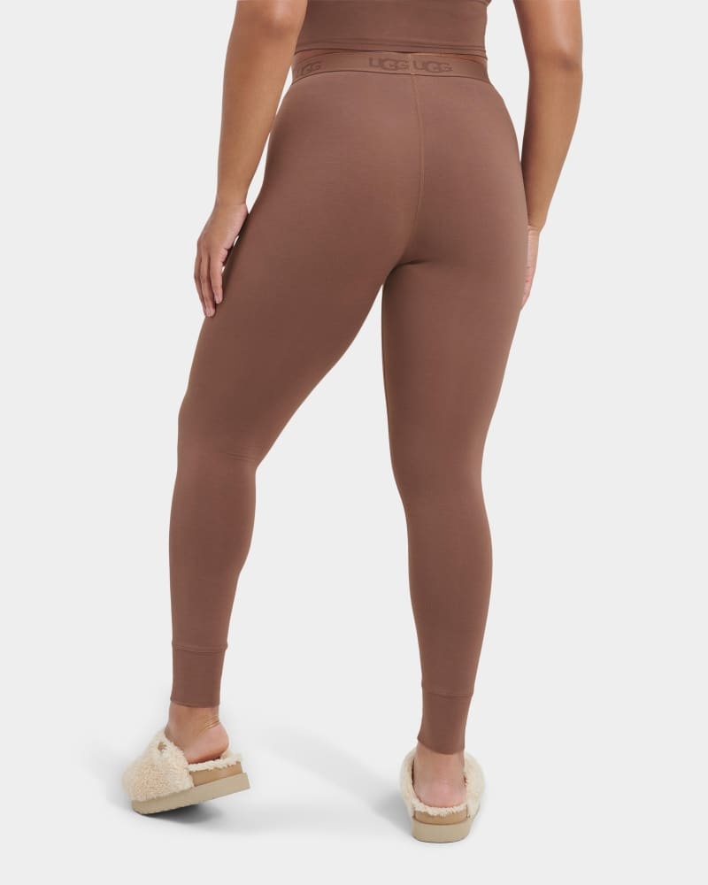 Brown Women's Ugg Paloma Leggings | India-8549136