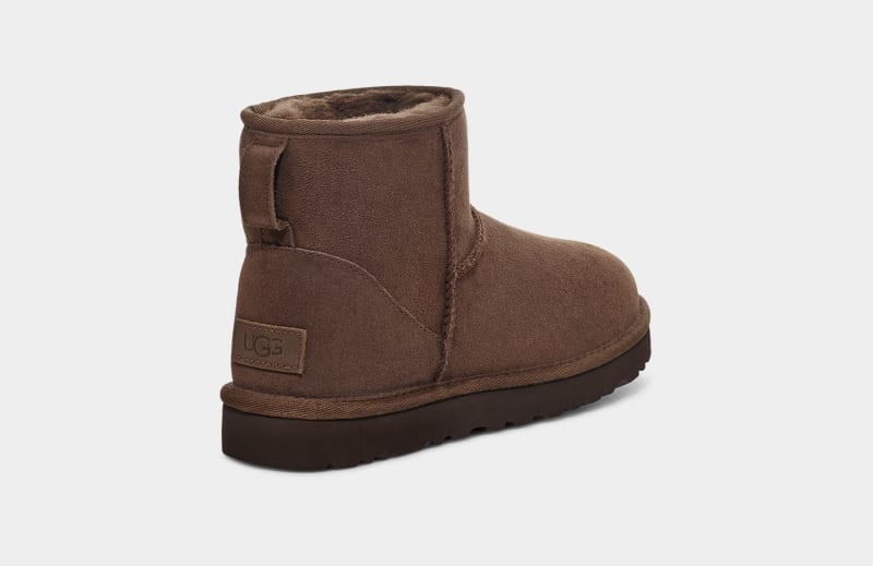 Deep Brown Women's Ugg Classic Mini Ii Boots | India-5086732