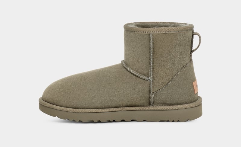 Green Women's Ugg Classic Mini Ii Boots | India-0265894