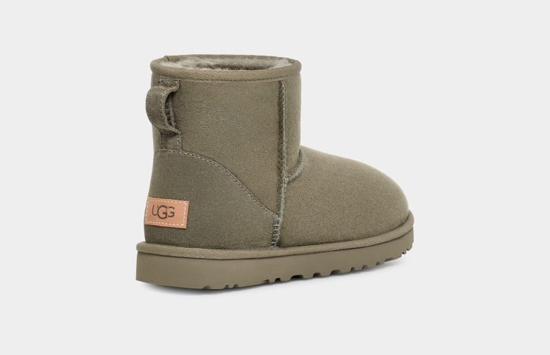 Green Women's Ugg Classic Mini Ii Boots | India-0265894