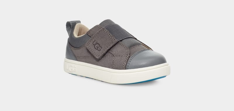 Grey Kids' Ugg Rennon Low Sneakers | India-1274869