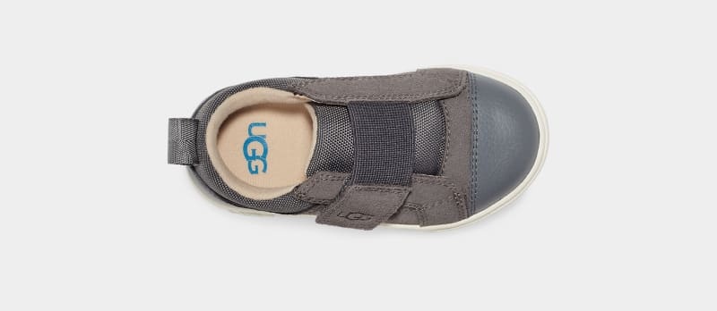 Grey Kids' Ugg Rennon Low Sneakers | India-1274869