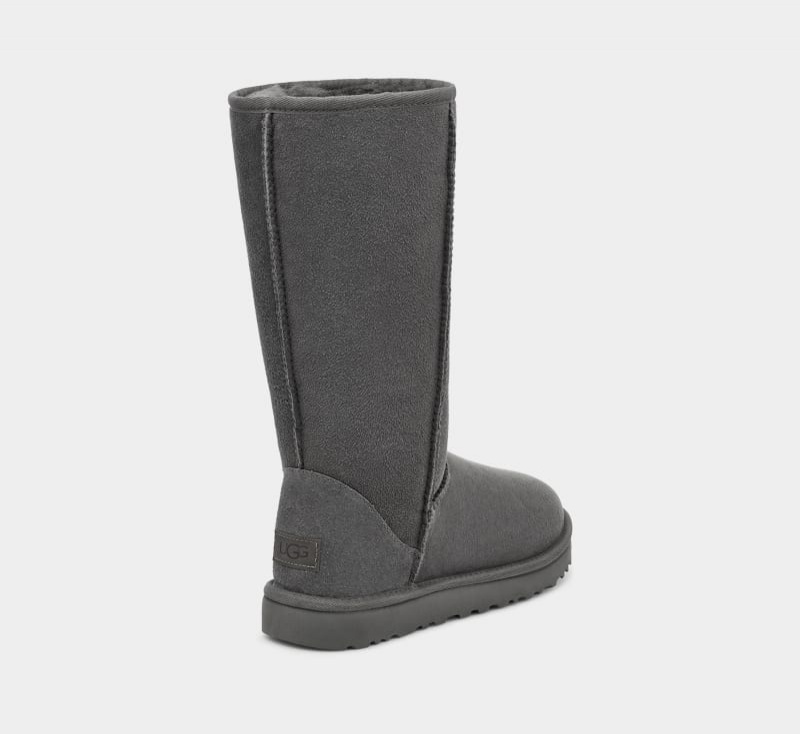 Grey Women's Ugg Classic Tall Ii Boots | India-9527680