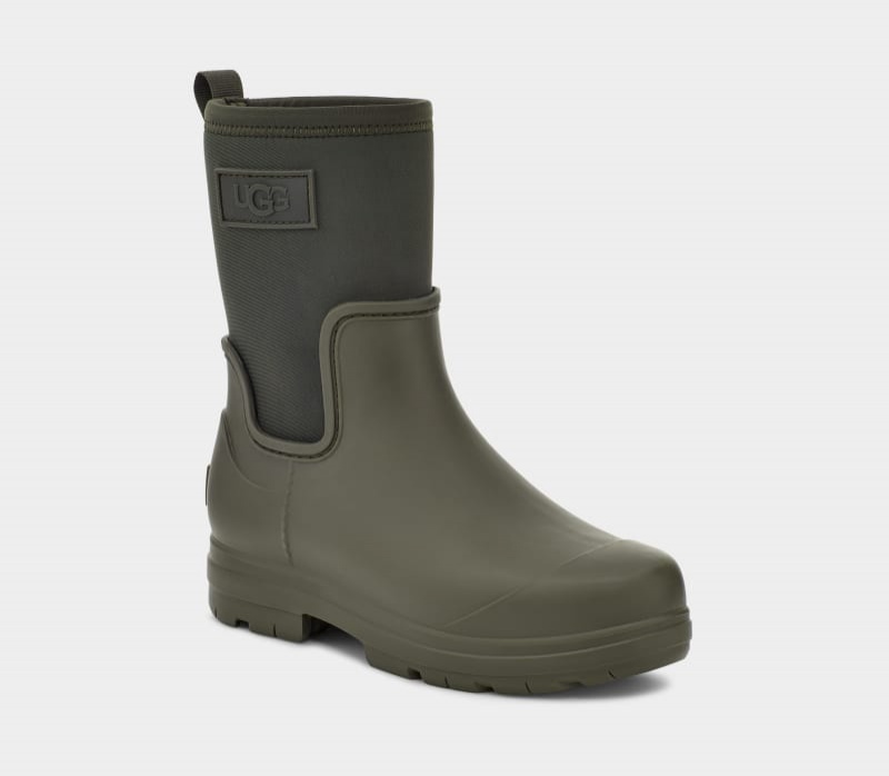 Khaki Women's Ugg Droplet Mid Chelsea Boots | India-4203671