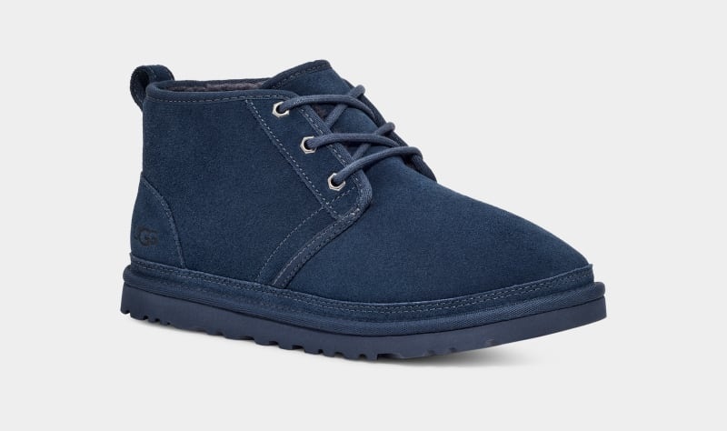 Navy Men's Ugg Neumel Boots | India-3981472