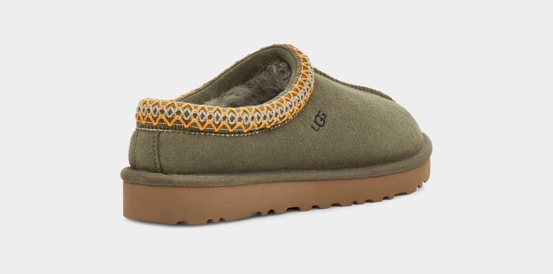 Olive Women's Ugg Tasman Slippers | India-2674318