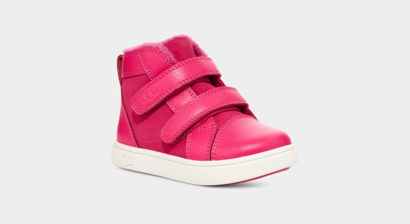 Pink Kids' Ugg Rennon Ii Sneakers | India-3908472