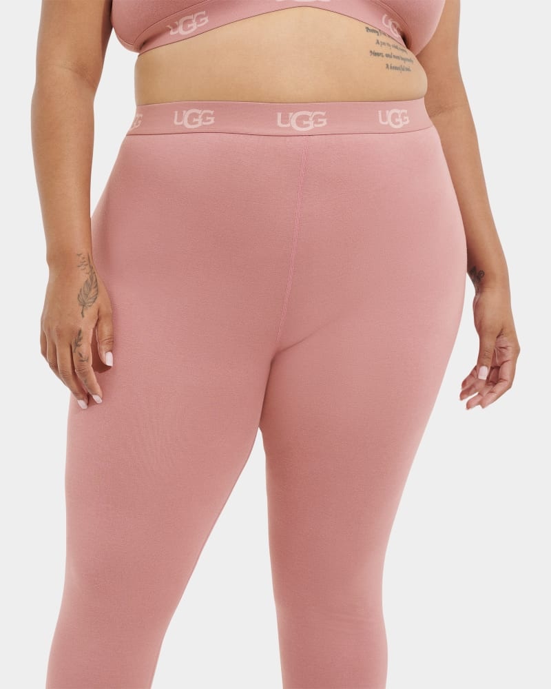 Pink Women's Ugg Paloma Leggings | India-7823950