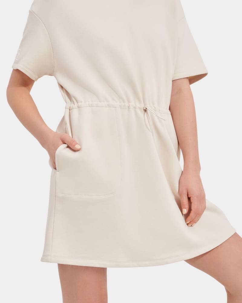 White Women's Ugg Anisha Dress | India-3147056