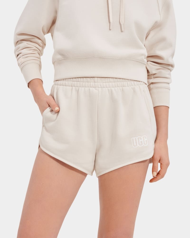 White Women's Ugg Elliana Shorts | India-4162837