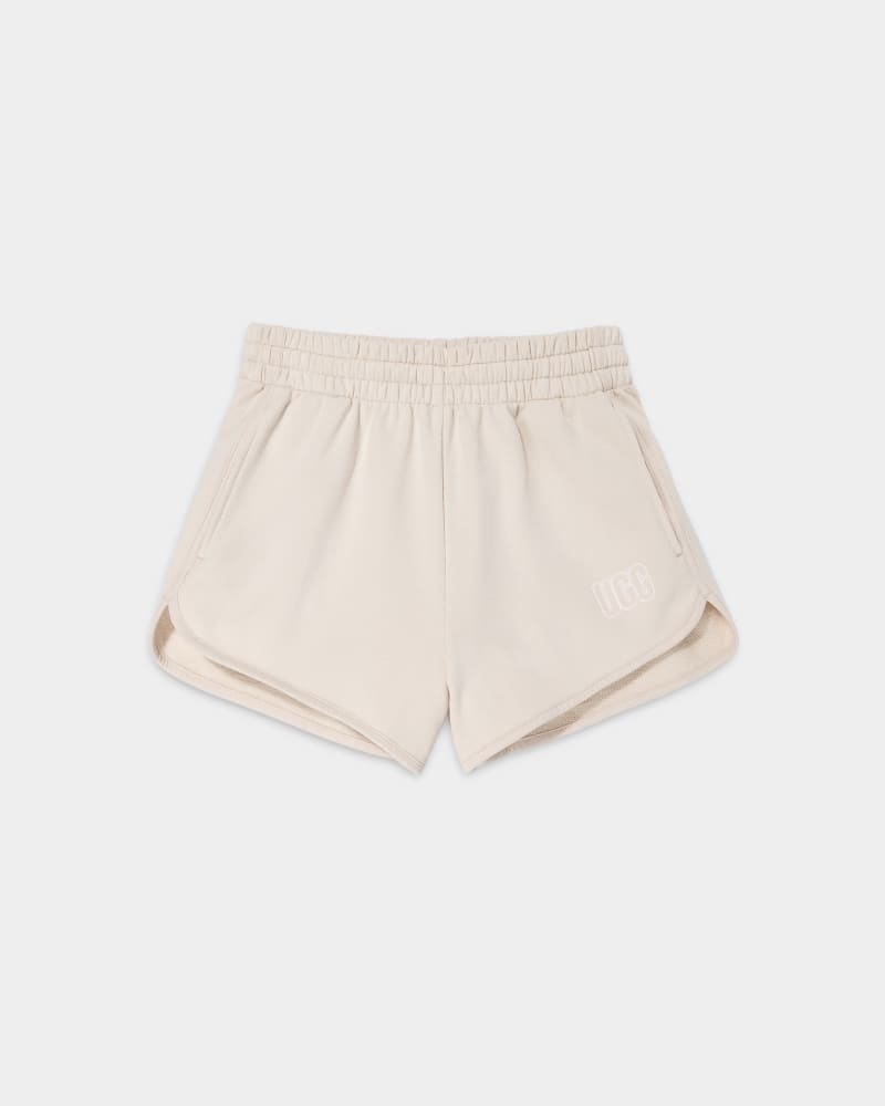 White Women's Ugg Elliana Shorts | India-4162837