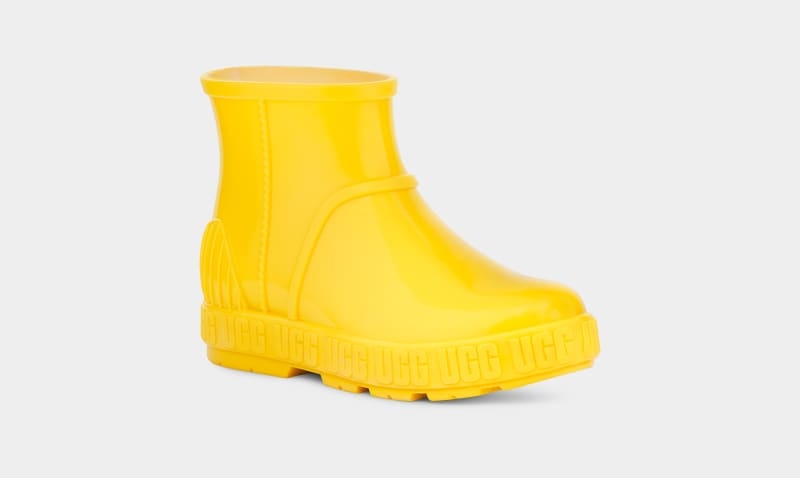 Yellow Kids' Ugg Drizlita Boots | India-8275614